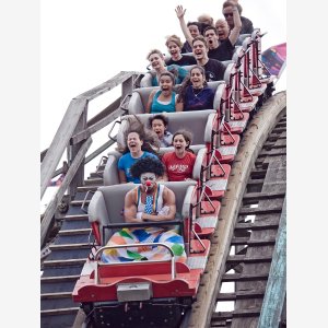 Rollercoaster Sad Clown